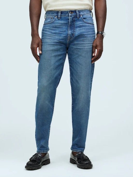 Madewell Other - Madewell Men's Blue Washed Straight Jeans